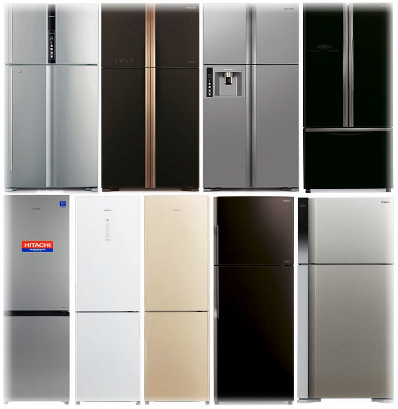 Разновидности и типы холодильников Hitachi